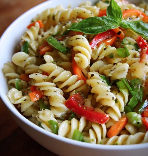 High Protein Pasta Salad Recipe
