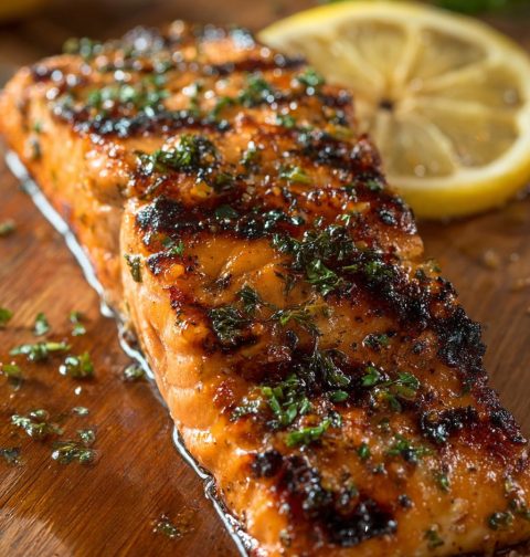 Honey Glazed Grilled Salmon Recipe