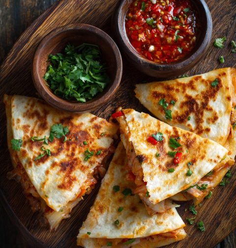 Kimchi Quesadilla Recipe