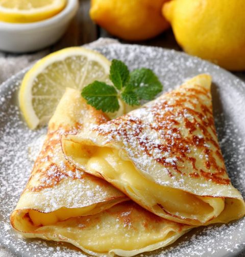 Lemon Crepes Recipe
