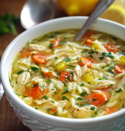 Lemon Orzo Chicken Soup Recipe
