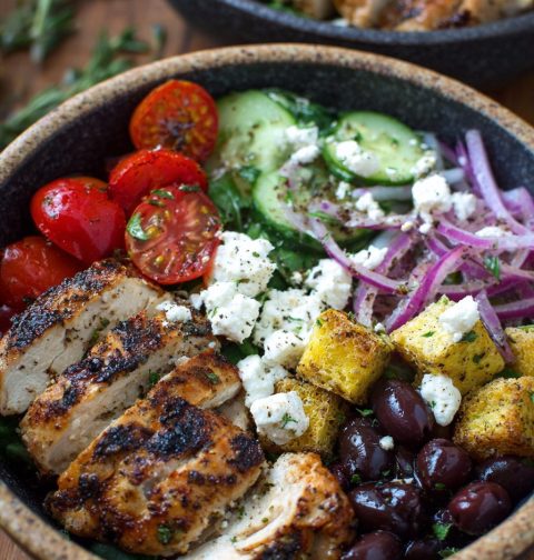Mediterranean Chicken Bowl Recipe