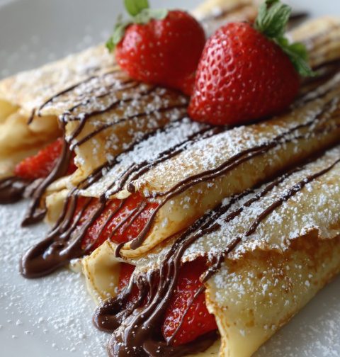 Nutella Crepes Recipe