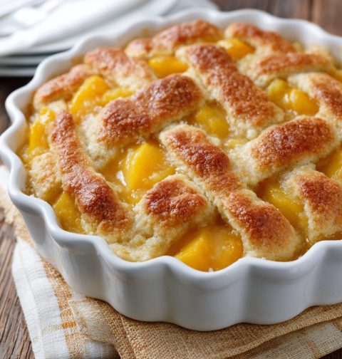Old Fashioned Peach Cobbler Recipe