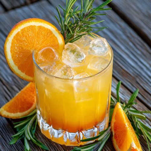 Orange Rosemary Drink Recipe