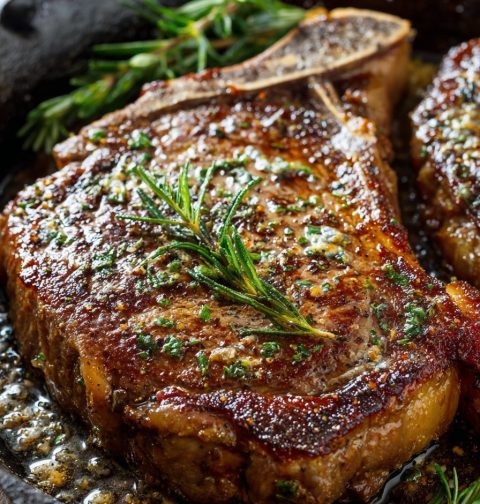 Pan Seared Ribeye Steak Recipe