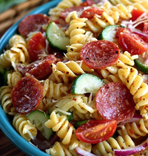 Pasta Salad With Pepperoni Recipe