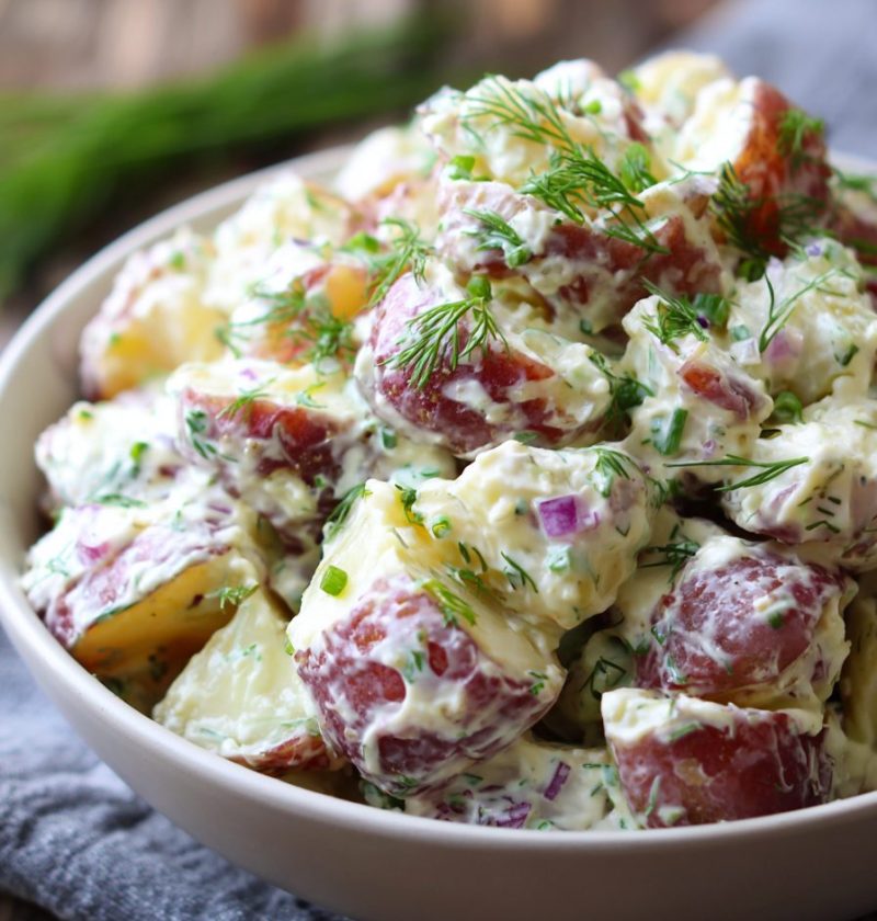 Red Skin Potato Salad Recipe