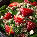 Strawberry Spinach Quinoa Salad Recipe