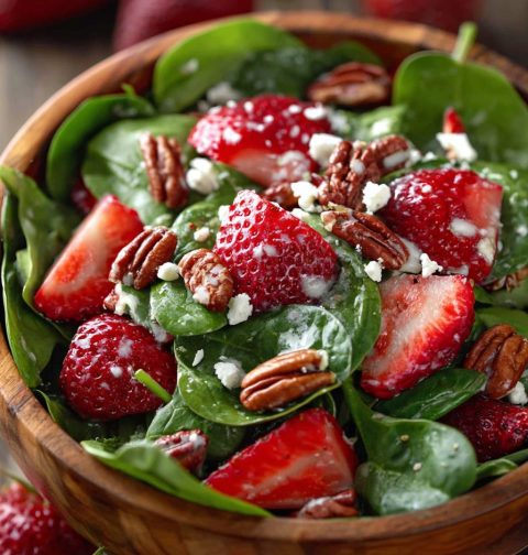 Strawberry Spinach Salad Recipe