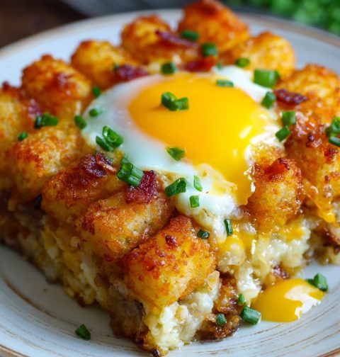 Tater Tot Breakfast Casserole Recipe