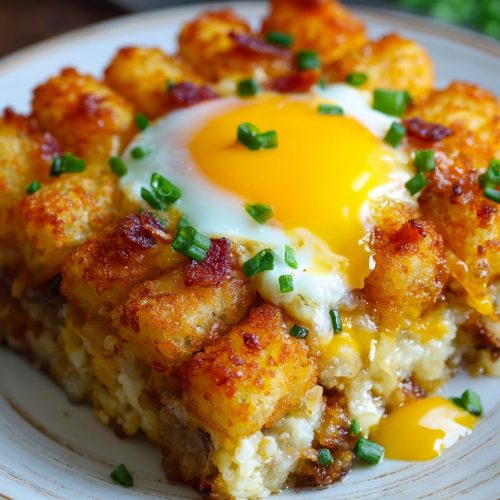 Tater Tot Breakfast Casserole Recipe