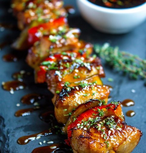 Teriyaki Chicken Skewers Recipe